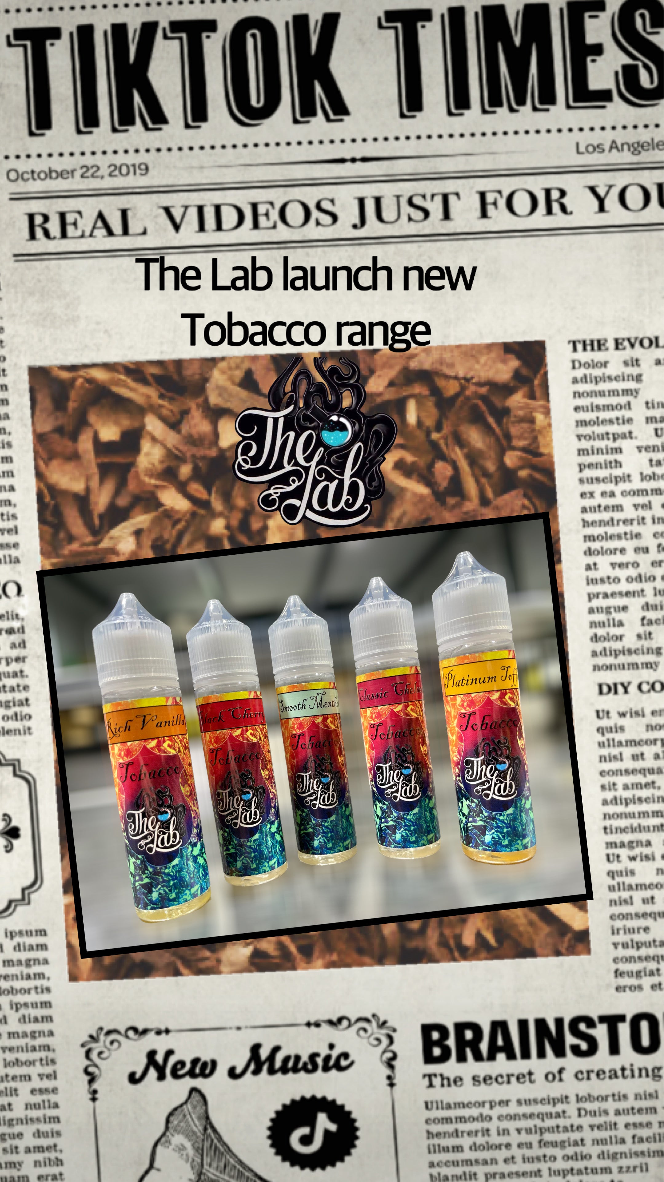 🌟NEW LAB TOBACCO 50/50 🌟