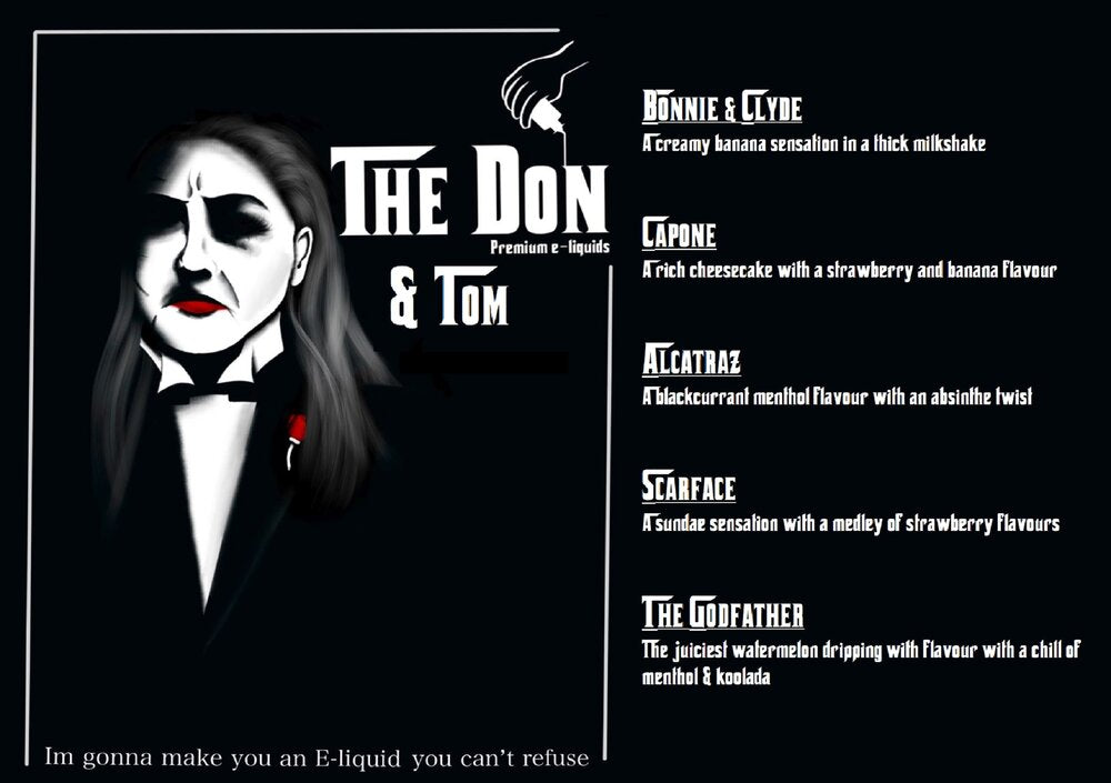 The Don & Tom The Lab Eliquids The Don & Tom The Lab Eliquids